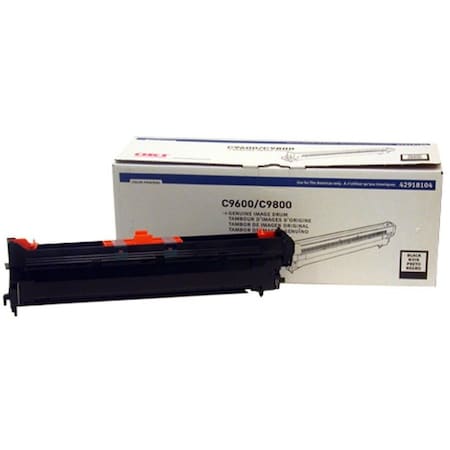 Oki Image Drum - Black - 42000 Pages - For C9600/9600Hdn/9800N/9800Hdn/965 42918104